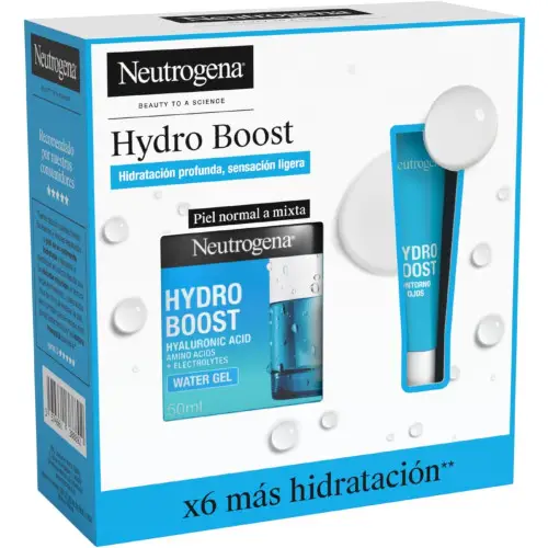 Pack Neutrogena Hydro Boost Hidratación Facial 24 horas