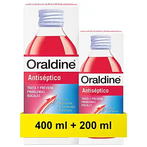 Pack Oraldine Colutorio Antiséptico 400ml + 200ml