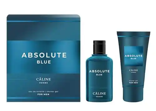 Pack regalo Caline Homme Absolut Blue Colonia 60ml + gel de ducha 100ml