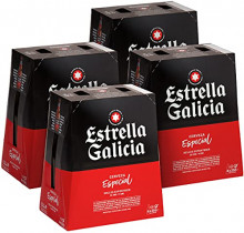 Pack x24 Cerveza Estrella Galicia botellines 25cl