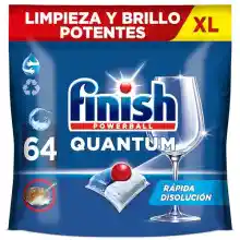 Pack x64 Pastillas Lavavajillas Finish Powerball Quantum