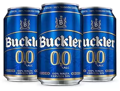 Pack24 latas de Buckler 0,0 Cerveza Lager Sin Alcohol