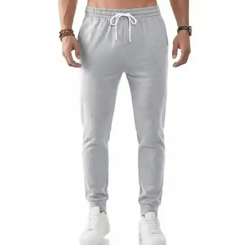 Pantalones deportivos PINSPARK para hombre de algodón transpirable con bolsillos