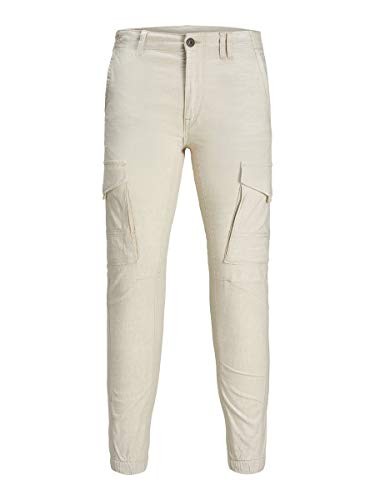 Pantalones Jack & Jones JJIPAUL JJFLAKE Linen