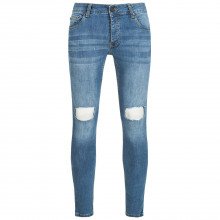 Pantalones vaqueros BRAVE SOUL Crofton Stretch Skinny Denim Cut Out