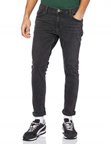 Pantalones vaqueros edc by Esprit Essential Black Jeans para Hombre