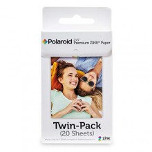 Papel fotográfico Polaroid Premium Zink (Paquete de 20 Hojas)