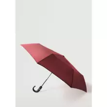 Paraguas plegable liso MANGO OUTLET