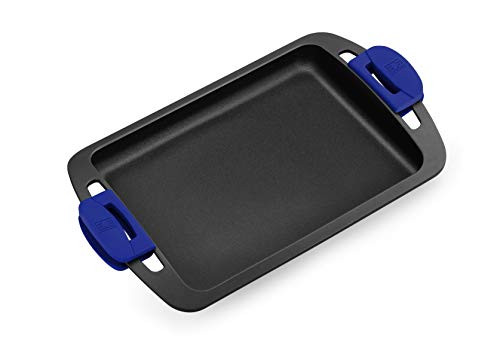 Parrilla rectangular lisa BRA Advanced de 40 cm