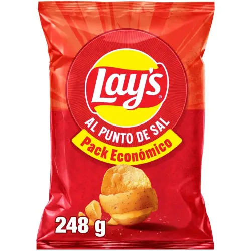 Patatas Fritas Lay's al punto de sal 248 g