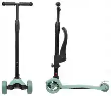 Patinete evolutivo 2en1 con asiento 18 meses a 8 años (altura ajustable)