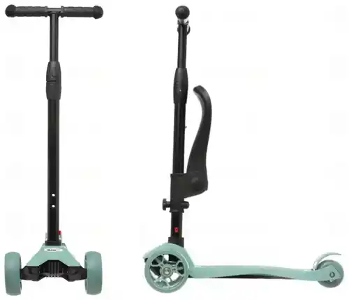 Patinete evolutivo 2en1 con asiento 18 meses a 8 años (altura ajustable)
