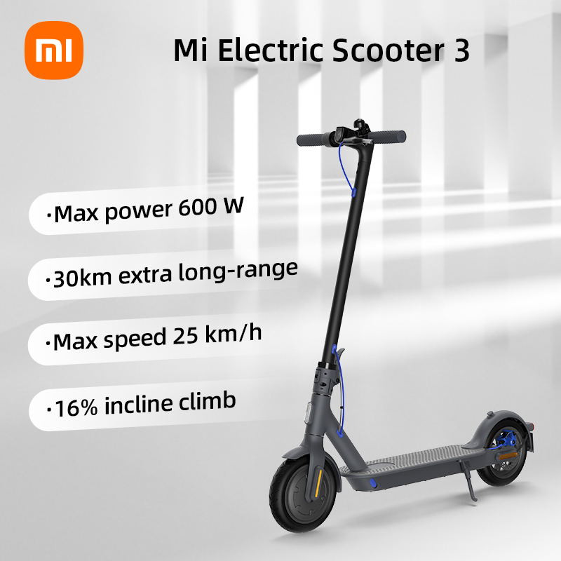 Llega el buen tiempo, y apetece coger el patinete: el Xiaomi Mi Electric  Scooter 3 está en oferta