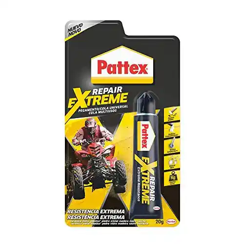 Pattex Repair Extreme - Pegamento multiusos extrafuerte para interiores y exteriores