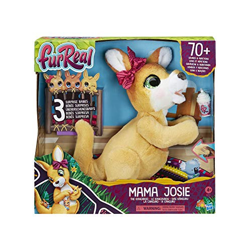 Peluche electrónico Mama Josie y sus Canguritos
