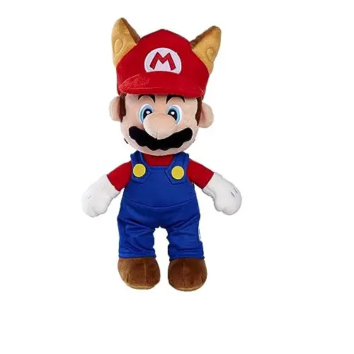 Peluche Mario Mapache de 30cm