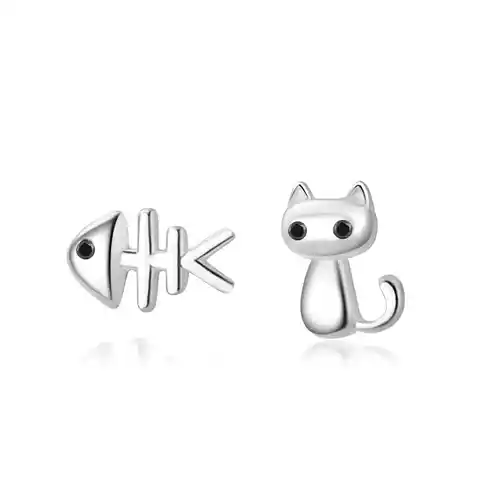 Pendientes asimétricos Plata de Ley 925 (3 colores a elegir) SÓLO 2,89€ + ENVIO GRATIS APP