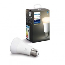 Philips Hue Bombilla Inteligente LED E27 Blanca Cálida (Compatible con Alexa y Google Home)