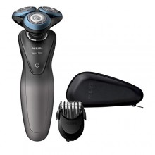 Máquina de afeitar Philips Serie 7000, incluye perfilador de barba y funda de viaje