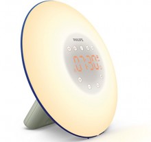 Despertador mediante simulación de amanecer con radio FM Philips Wake-up Light