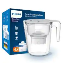 Philips Water Jarra + 4 Filtros (2,6 Litros)