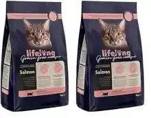 Pienso para gatos Lifelong de salmón 3kg