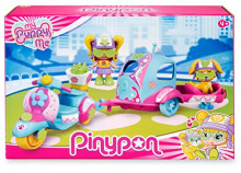 Pinypon My Puppy and Me: Moto, Remolque y Figuras