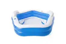 Piscina hinchable Bestway 213x206x69cm. Ideal para disfrutar en verano.