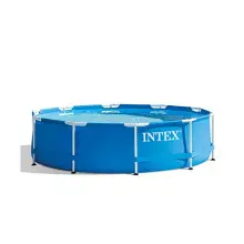 Piscina redonda con estructura metálica elevada Intex 305x76 cm