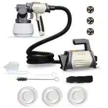 Pistola de Pintura 800W Tilswall HVLP + accesorios