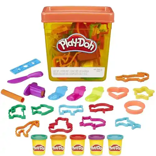 Play-Doh Diver Cubo de formas y animales para jugar y crear