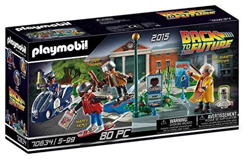 PLAYMOBIL Back to the Future Parte II - Persecución en monopatín
