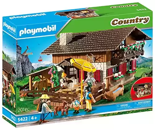Playmobil Vida en la Montaña Country 5422 Casa de los Alpes