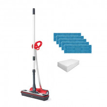 Polti Moppy - Limpiador de suelos con vapor, accesorios adicionales, para todo tipo de suelos y superficies
