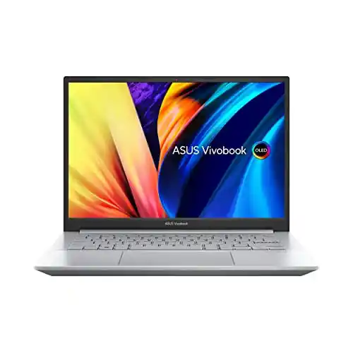 Portátil ASUS Vivobook Pro ‎90NB0YH2 de 14" FHD (AMD Ryzen 7 5800H, 16GB RAM, 512GB SSD, AMD Radeon Graphics, Windows 11)