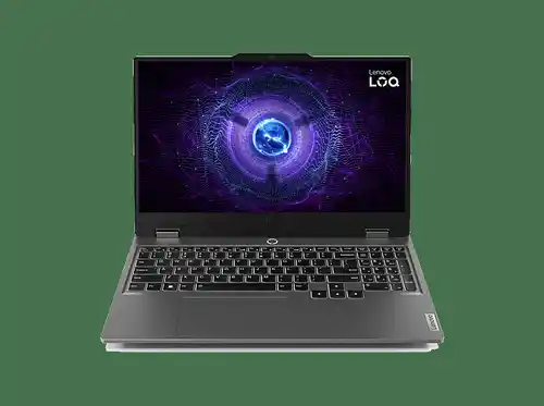 Portátil gaming Lenovo LOQ 15IAX9 (i5-12450HX, 24GB RAM, 512GB SSD, RTX 4050)