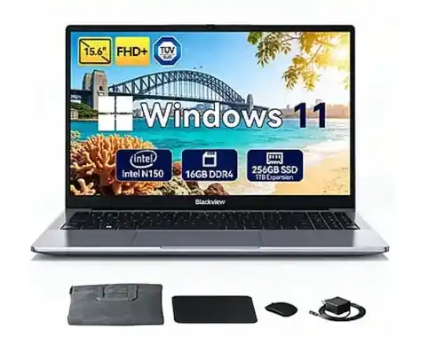 Portátil Huiduin HiBook 6 15,6" FHD (Intel N150, 16GB RAM, 256GB SSD, W11)