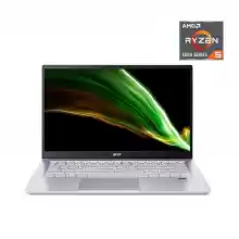 Portátil Ultrabook Acer Swift 3, Ryzen 5 5500U, 16GB, 512GB SSD, 14", W10 (sólo 1,2 kg de peso)