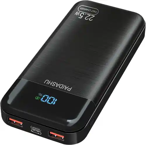 Powerbank de 27000mAh con 3 puertos y carga rápida 22.5W