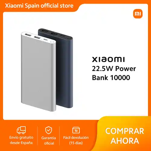 Powerbank Xiaomi 10.000mAh 22.5W