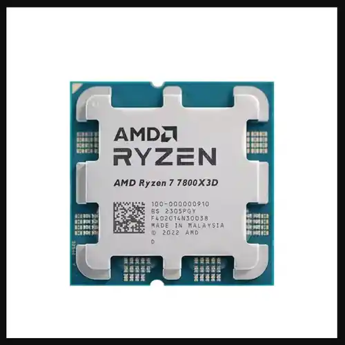 Procesador AMD Ryzen 7 7800X3D para juegos (8 núcleos, 16 hilos, 5.0 GHz)