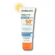 Protector Solar Facial Con Acido Hialuronico 50+ Babaria
