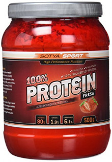 Proteína Soja 90% Fresa 500 gr SOTYA