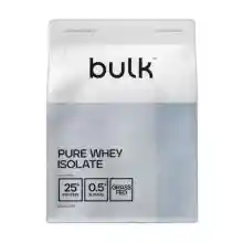 Proteína Whey Isolate Bulk, Fresa (1 kg) de alta pureza para entrenamientos