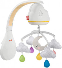 Proyector cuna Nubes Relajantes para el sueño y descanso de bebés Fisher-Price (Mattel GRP99)
