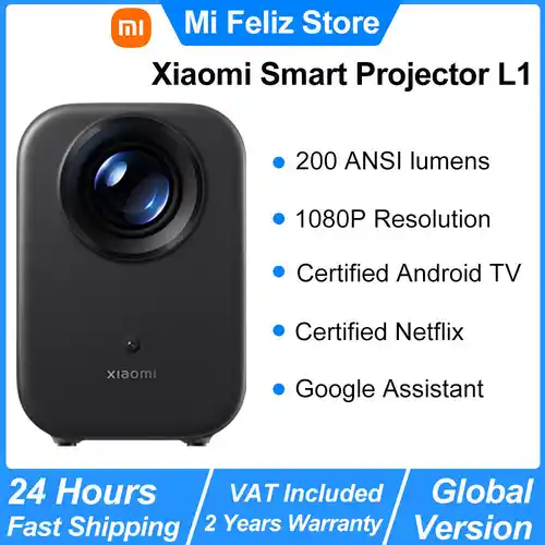 Proyector Inteligente Xiaomi L1 1080p Google TV