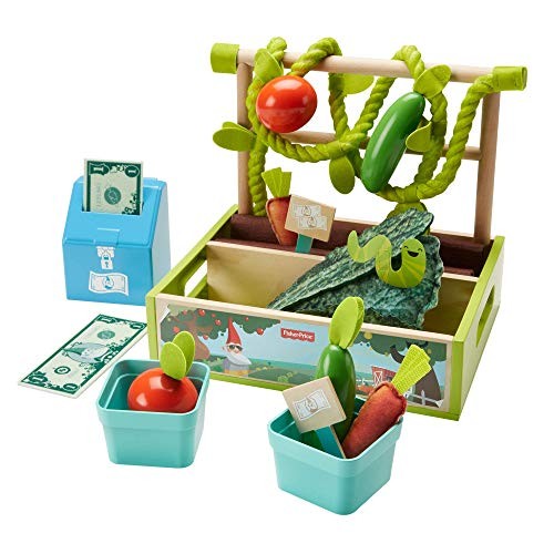 Puesto de verduras del mercado de Fisher-Price - Mattel GGT62