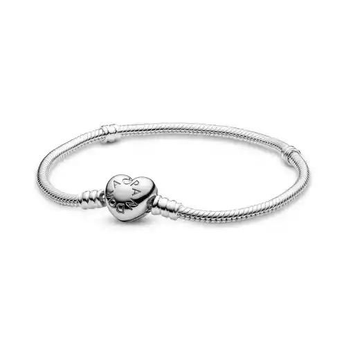 Pulsera Pandora Cierre Corazón