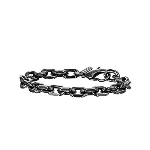 Pulsera para hombres chapada en plata de Police