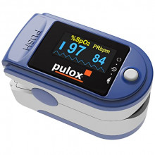 Pulsioxímetro PULOX PO-200 para medir el pulso y la saturación de oxígeno